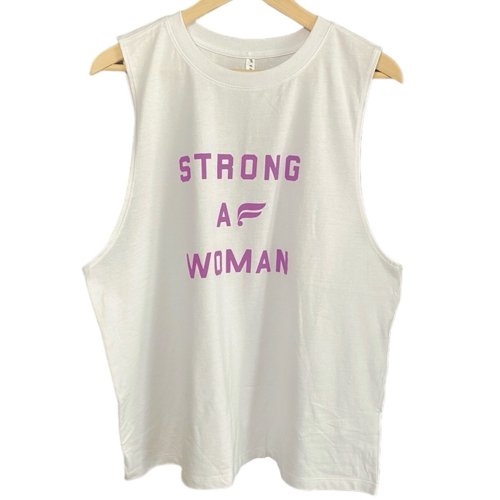 NWT Fabletics Strong AF Woman Muscle Tank Top